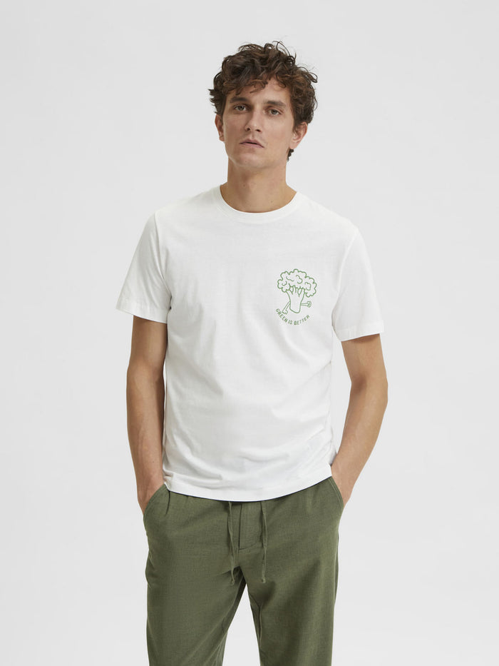 White Crew Neck T-Shirt