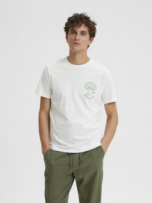 White Crew Neck T-Shirt