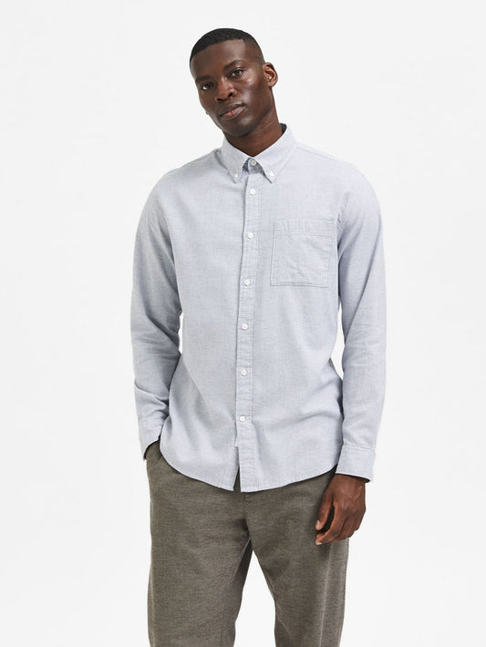 White Full Sleeves Shirt