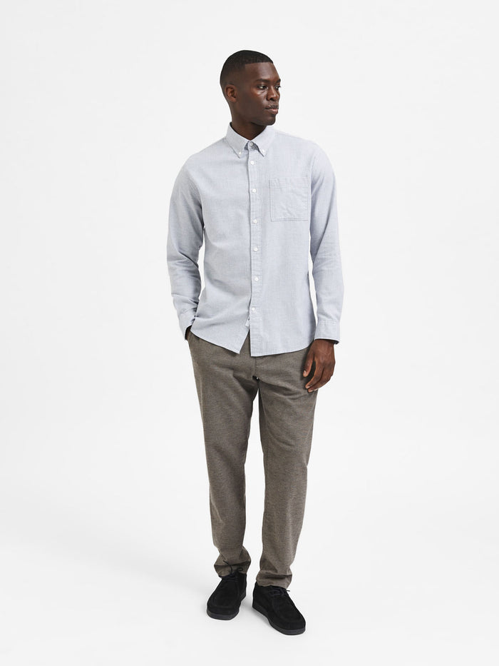 White Full Sleeves Shirt
