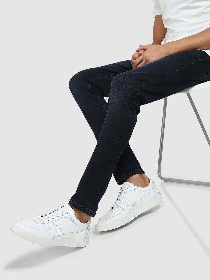 White Lace Up Sneakers