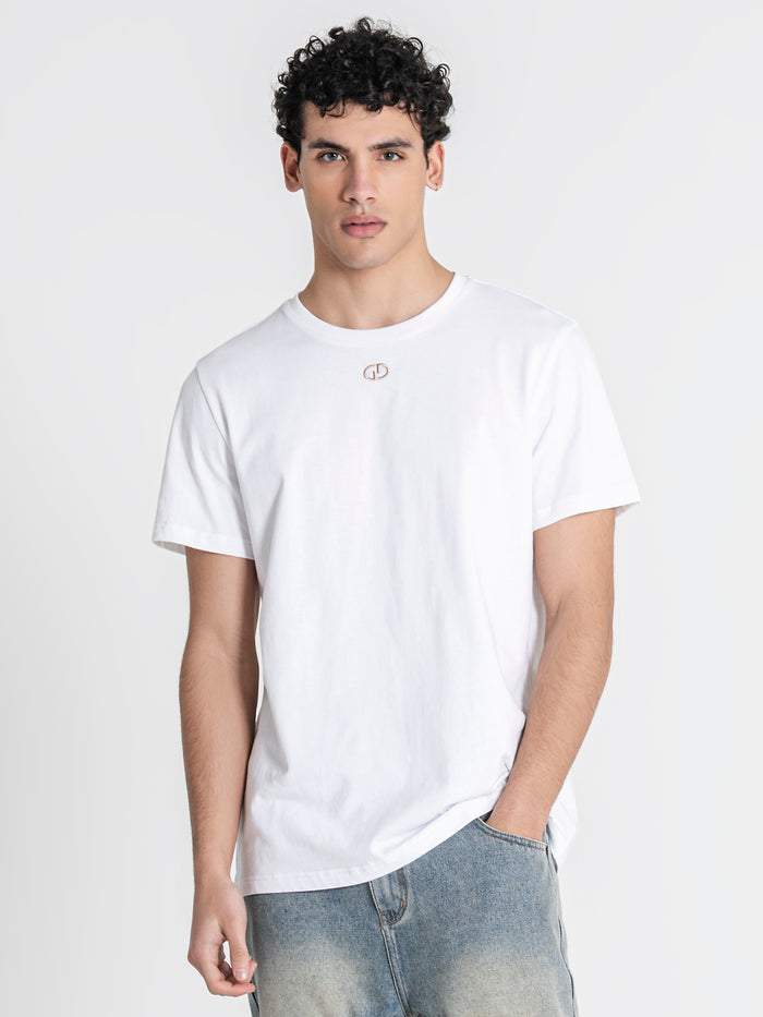 t-shirts / White Micro GG Tee