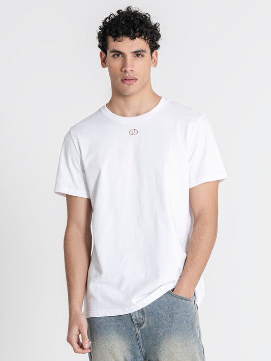 t-shirts / White Micro GG Tee