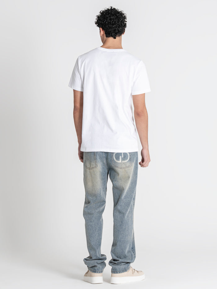t-shirts / White Micro GG Tee