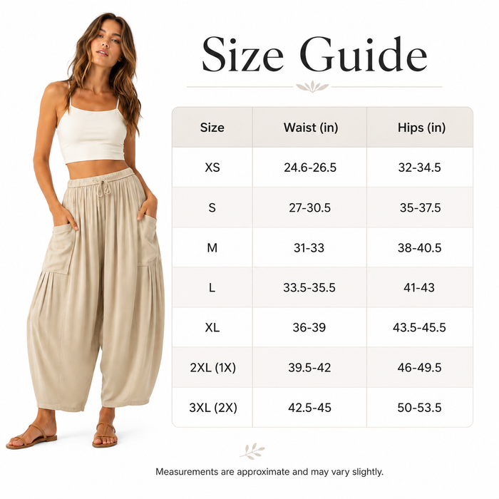 Lightweight wide leg trousers shown in refined everyday outfit