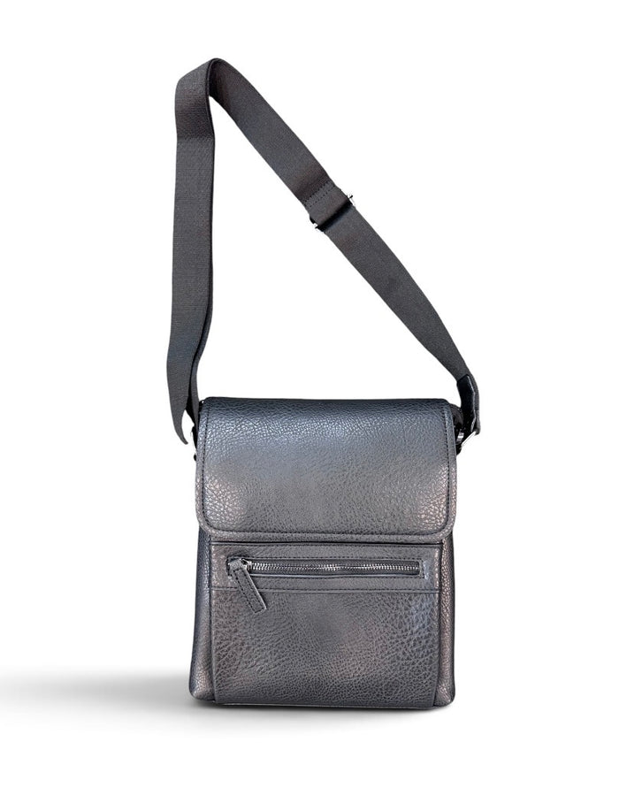 Black Kevico WK side bag with zipper for accessories, featuring a compact design and adjustable strap.