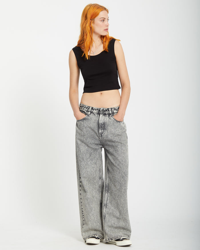 Womens Beeggy Denim Jeans