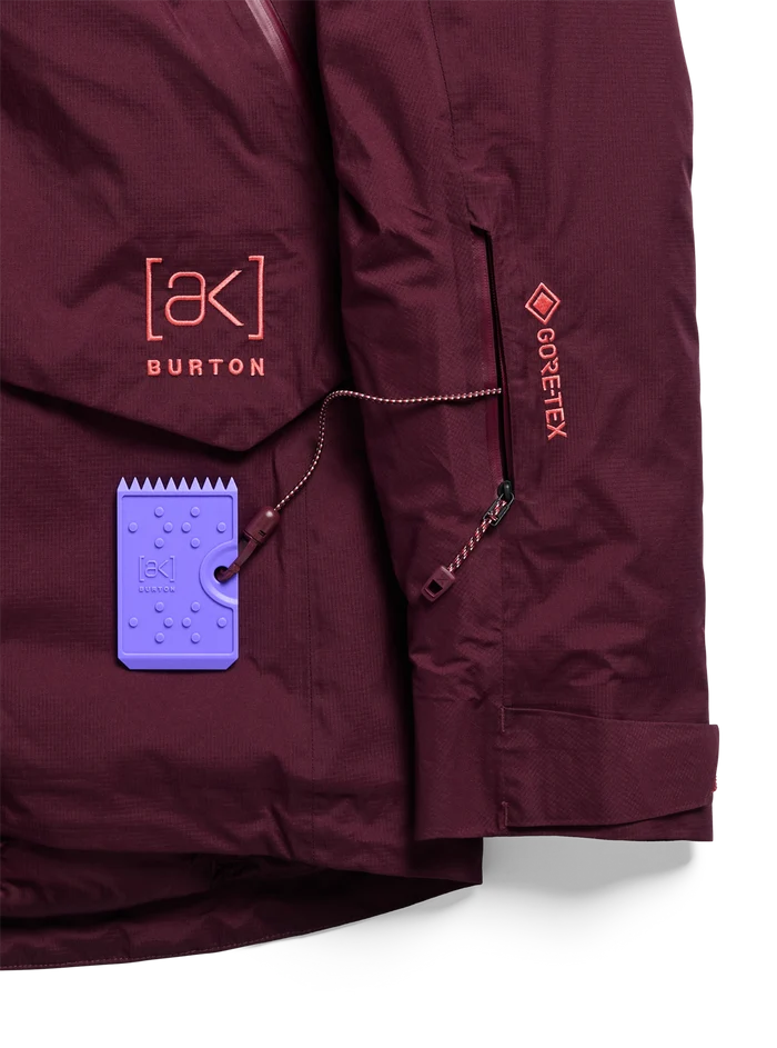 Product image of Women's Burton [ak] Swash Down Insulated GORE-TEX 2L Jacket[Variant:Rum Raisin]