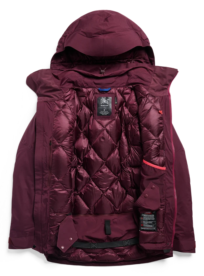 Product image of Women's Burton [ak] Swash Down Insulated GORE-TEX 2L Jacket[Variant:Rum Raisin]