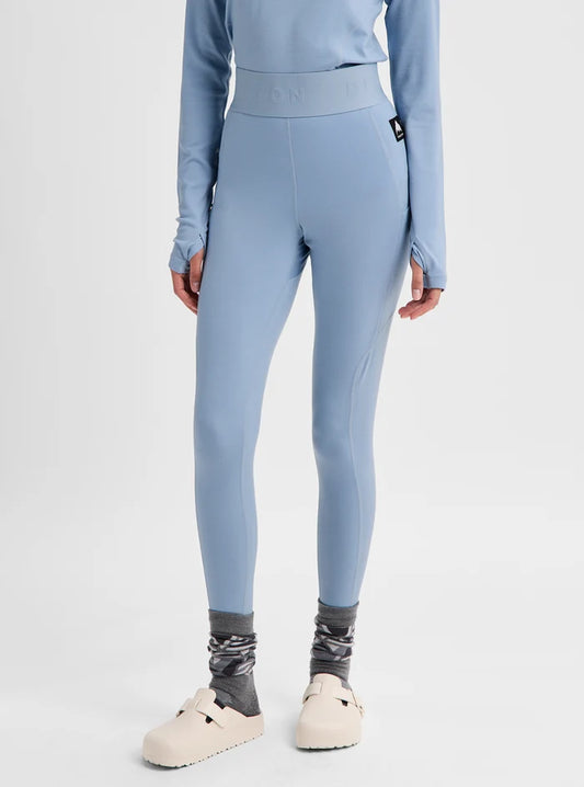 Product image of Women's Burton Merino Blend Midweight Base Layer Pants[Variant:Airstream Blue]