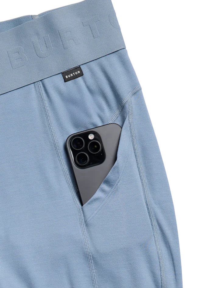 Product image of Women's Burton Merino Blend Midweight Base Layer Pants[Variant:Airstream Blue]