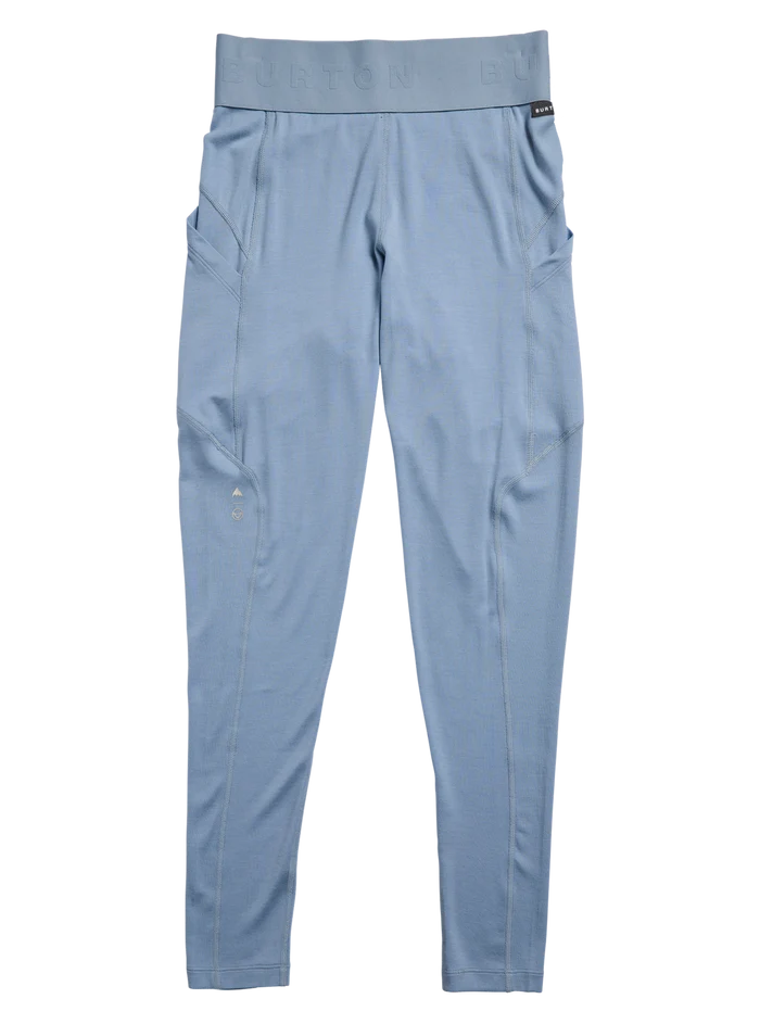 Product image of Women's Burton Merino Blend Midweight Base Layer Pants[Variant:Airstream Blue]