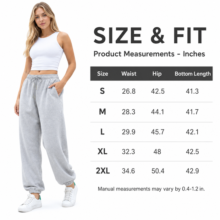 Women's casual drawstring joggers with a loose fit and practical pockets made from a rayon polyester and spandex fabric blend