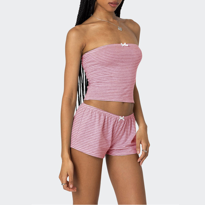 slim fit women outfit detailed fabric texture close-up