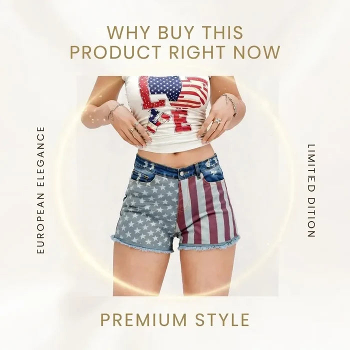 patriotic flare jeans back view sculpted hip fit