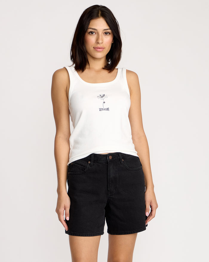 Womens Stoned Boyfriend Long Shorts