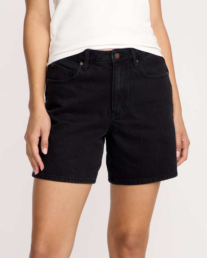 Womens Stoned Boyfriend Long Shorts