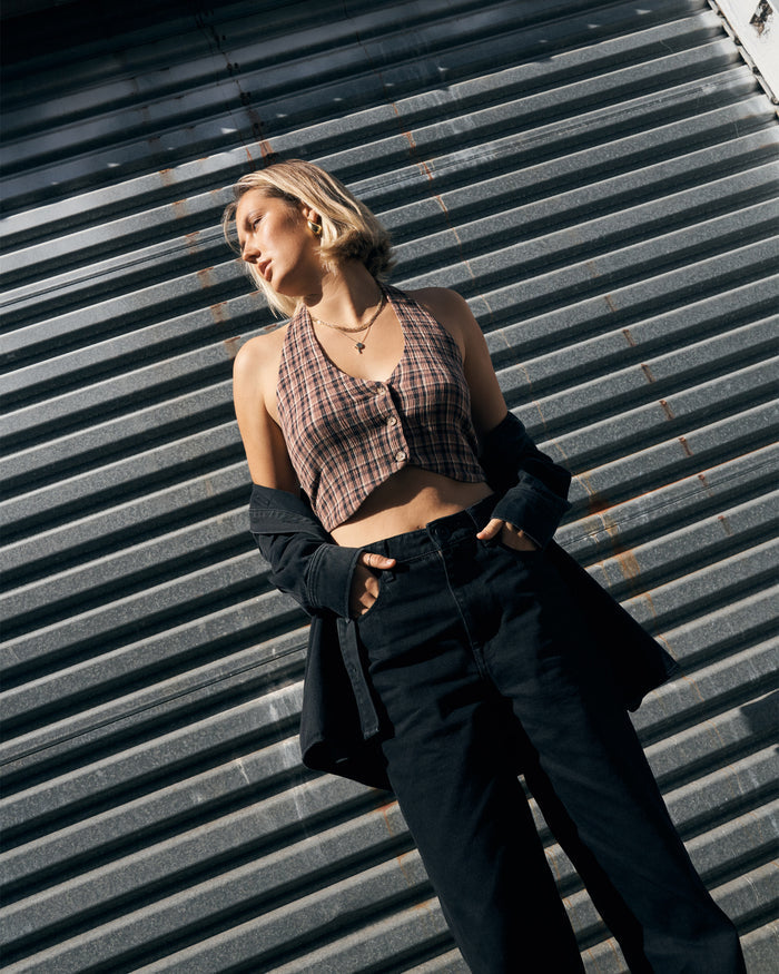 Womens Whats Ur Damage Vest