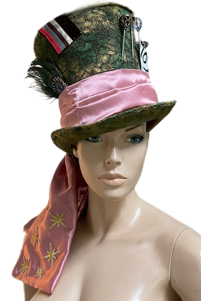 Wonderland Eccentric Hatter Dance Festival Cosplay Costume Hat