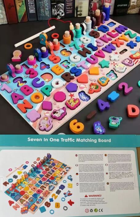 Wooden Montessori Toys For Kids | Preschool Educational Toys