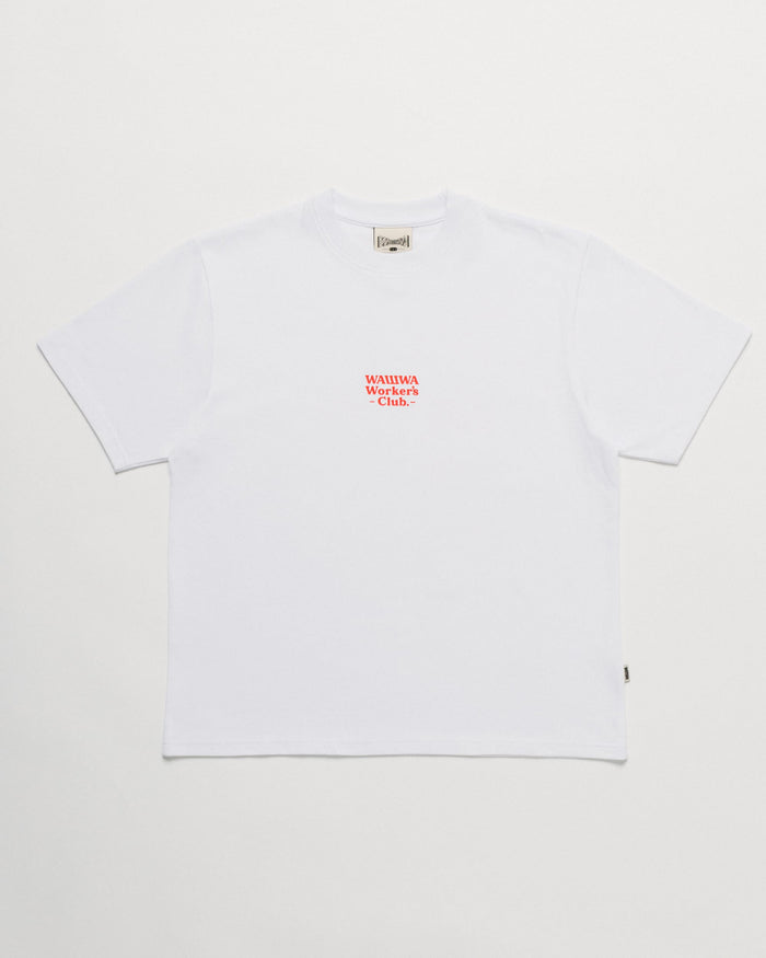 Workers Logo Stride T-Shirt - White