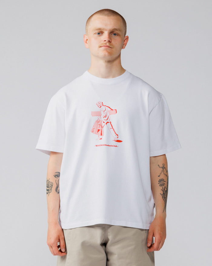 Workers Stride T-Shirt - White