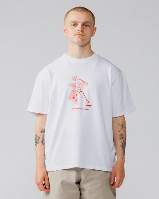 Workers Stride T-Shirt - White