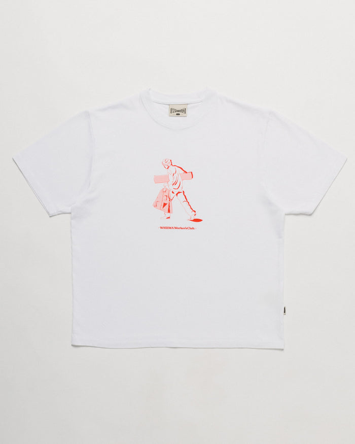 Workers Stride T-Shirt - White