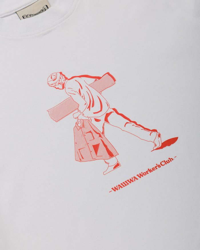Workers Stride T-Shirt - White