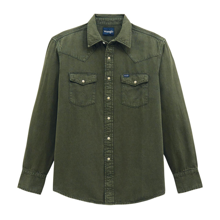 Wrangler Denim Western Shirt