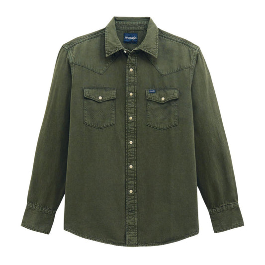 Wrangler Denim Western Shirt