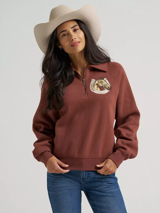 Wrangler Retro Americana Zip Sweatshirt