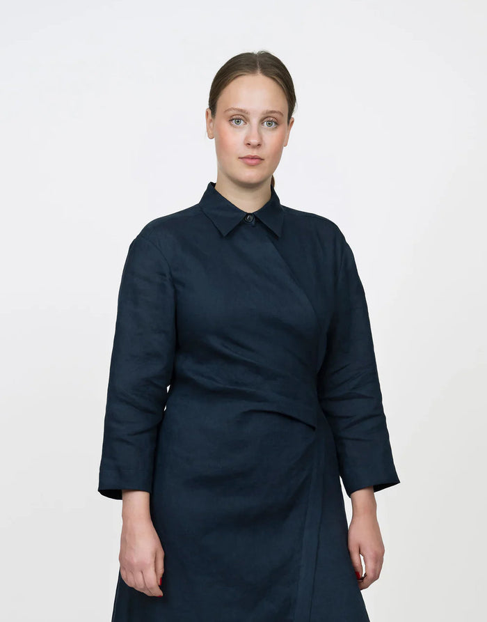 Wrap Dress Paper Sewing Pattern, The Assembly Line