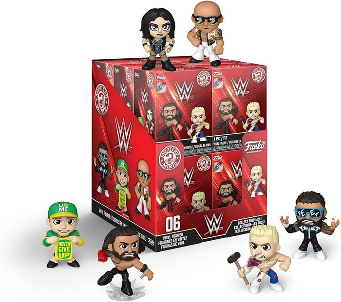 WWE funko mystery mini,  single random character supplied